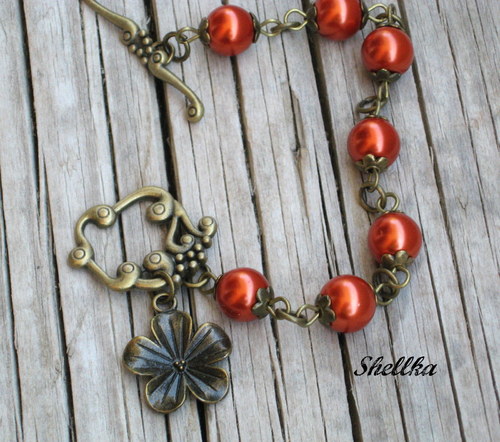 Náramek perličkový 3+ náušnice ZDARMA