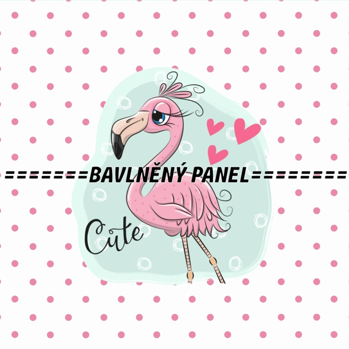 BAVLNĚNÝ PANEL 25 x 25cm RO-14