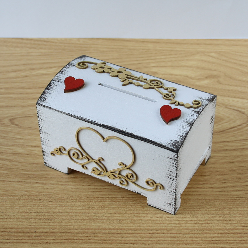 Svatební pokladnička - nápisy na přání