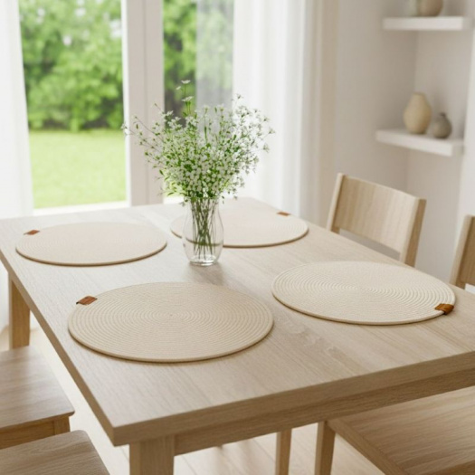 Velké prostírání pod talíře - pískové