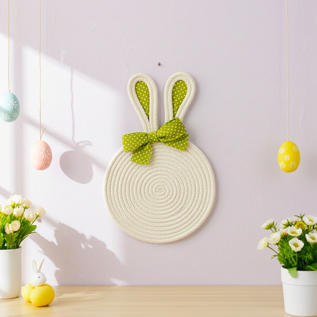 Zajíček se zelenkavou mašlí