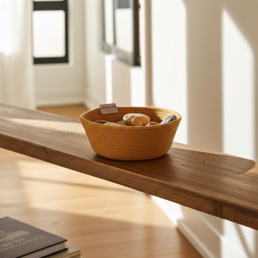 Šitá miska okrová