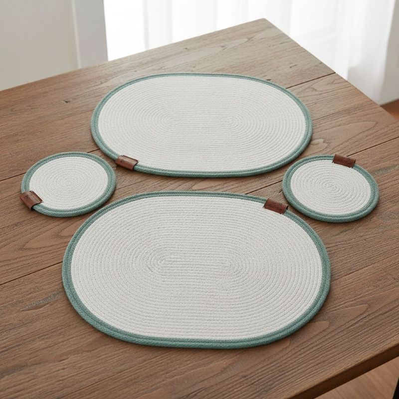 Sada na jídelní stůl pro dva - 4 ks