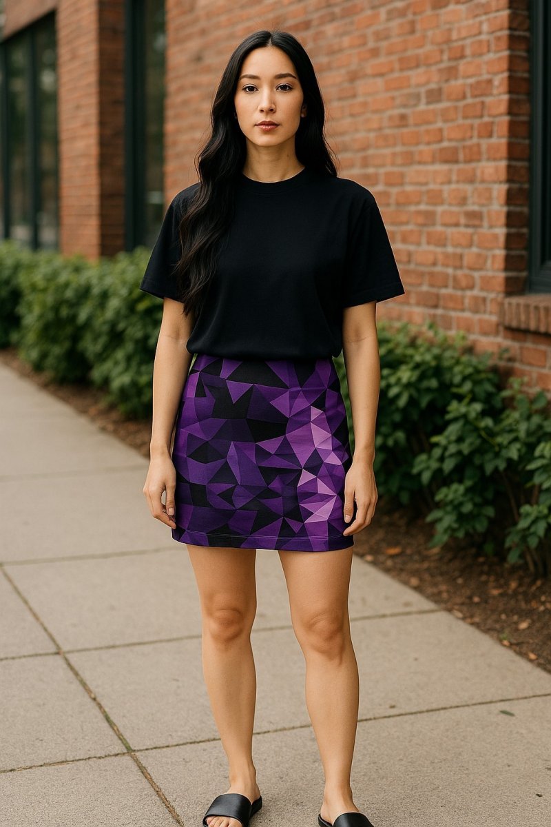 Dámská sukně fialová S/M