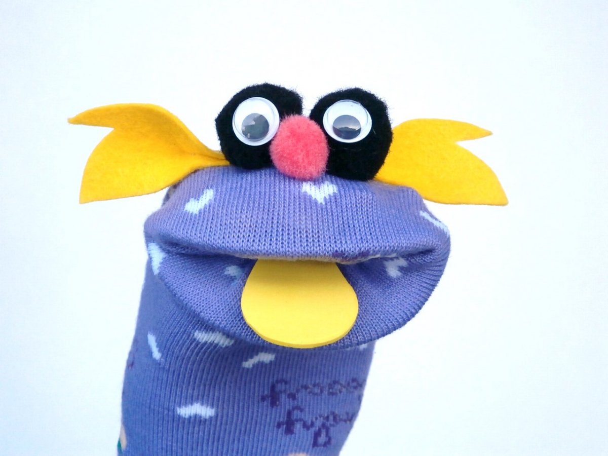 Maňásek ponožkáček č.808