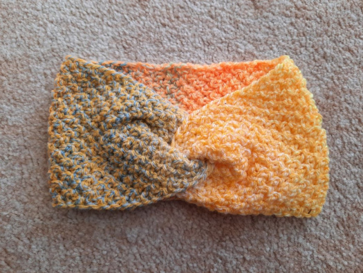 dámská pletená čelenka