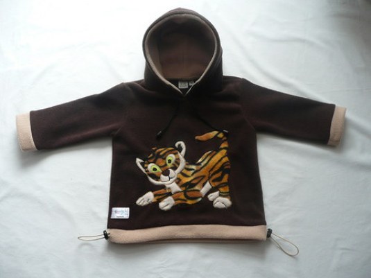 Mikina s tygříkem