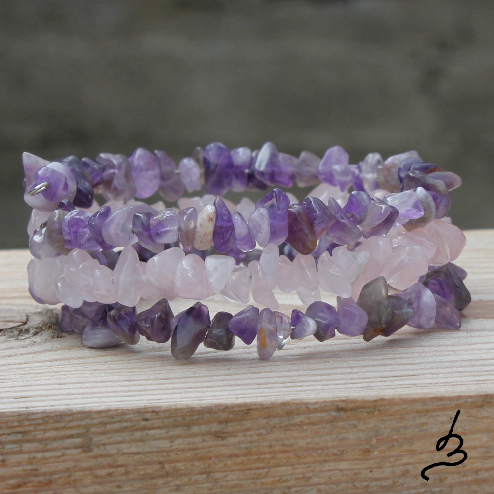 Růženín v ametystu