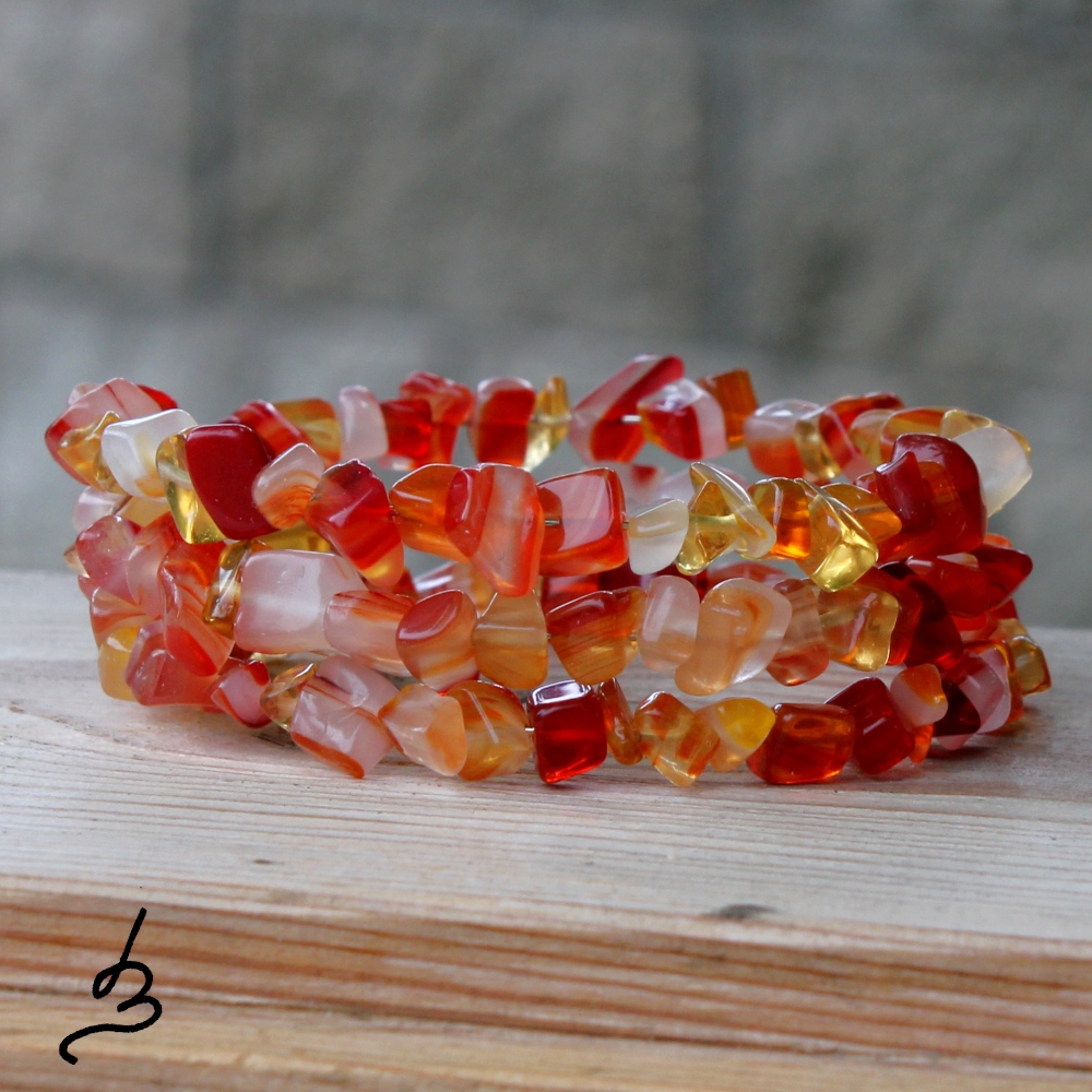 Karneolový náramek