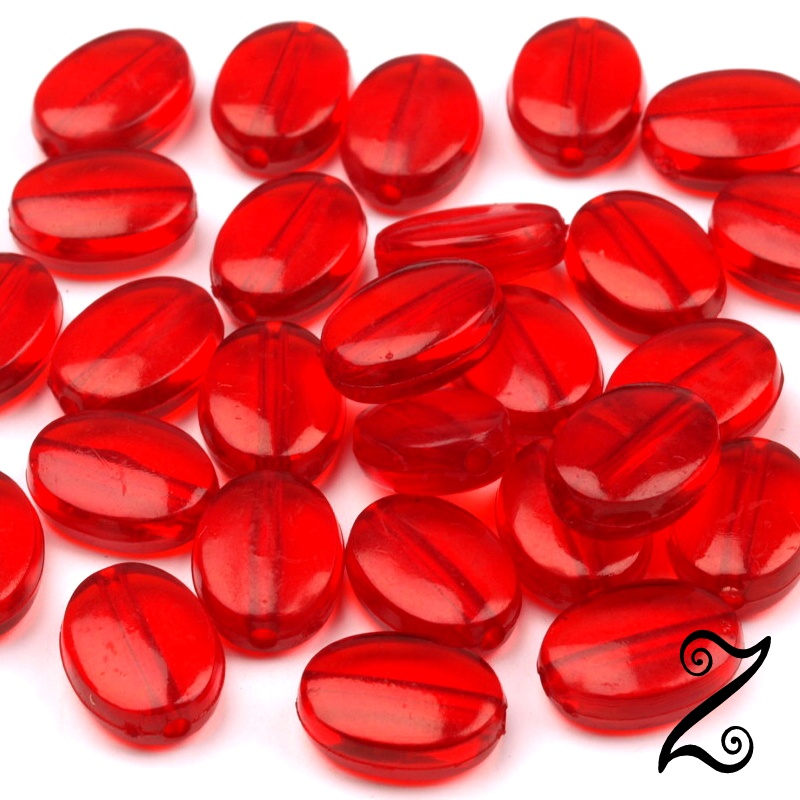 Oválek, červená jahoda (20ks)