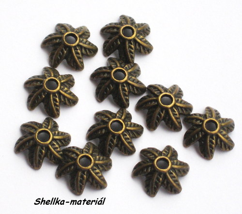 1424.Kaplíky/ 11mm/ 10 kusů