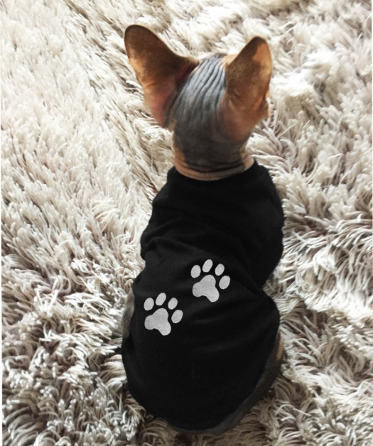 Tričko pro Sphynx tlapky
