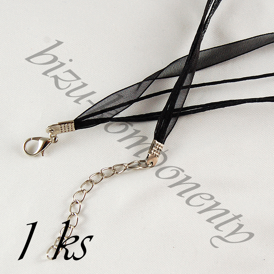 Černý náhrdelník (40 3003)