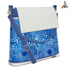 Evi Batik white and blue