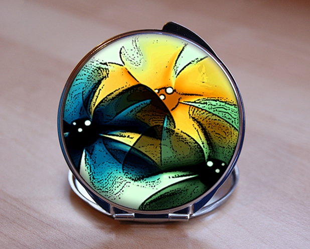 Kapesní zrcátko - Exotic