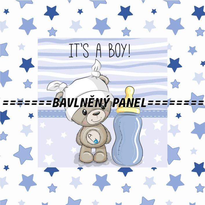 BAVLNĚNÝ PANEL 25 x 25cm RO-48