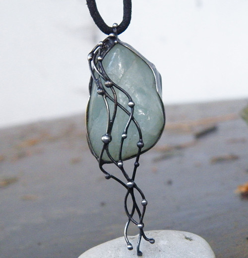 Déšť...(akvamarín)