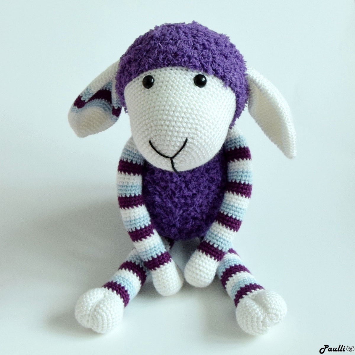 Ovečka Fialka (37 cm)  - na objednávku