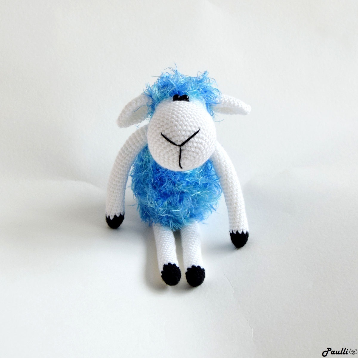 Modrá ovečka (22,5 cm) - na objednávku
