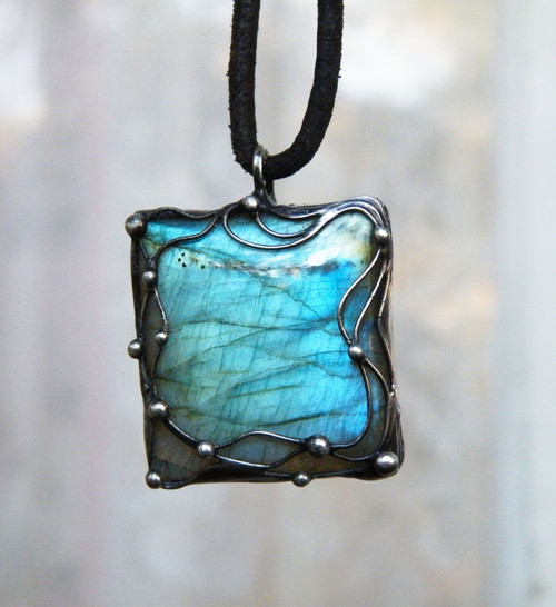 Modré světlo andělů...(labradorit) 