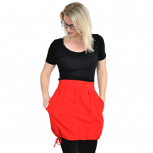 Balonová sukně BRISA / červená s kapsami
