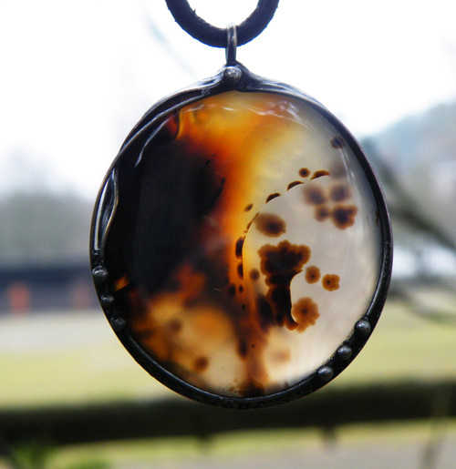 Brána...(achát dendritický extra)