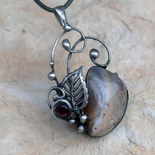 Markétka - achát a granát