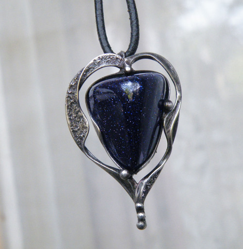 Srdce noci...(avanturín)