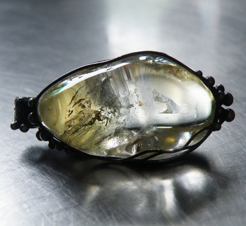 Zlaté světlo...(pálený citrín extra)