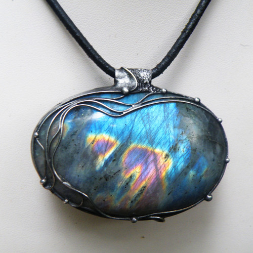 Iridiscente...(labradorit xxl)