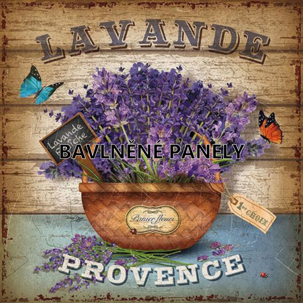 BAVLNĚNÝ PANEL - digitální tisk -  u52