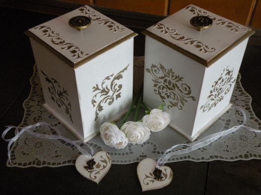Originální dárkové krabičky s reliéfem na přání