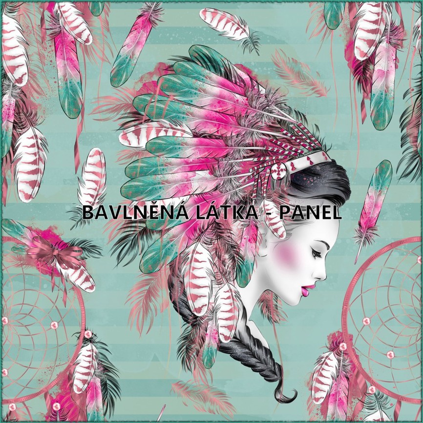 BAVLNĚNÝ PANEL - 35 x 35 cm 128fc