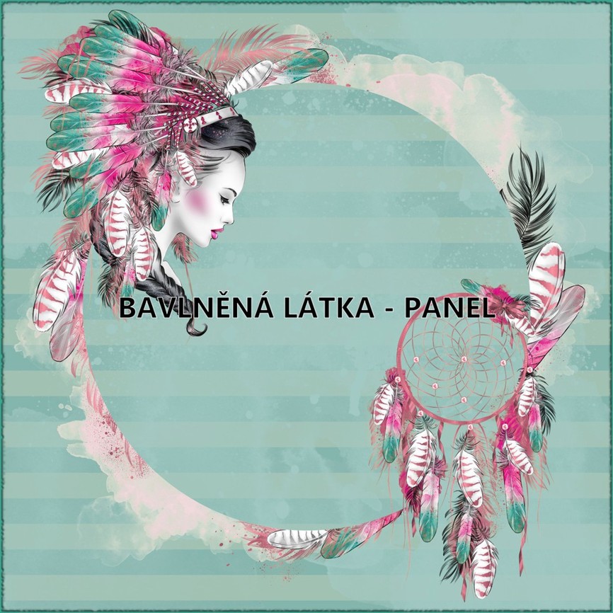 BAVLNĚNÝ PANEL - 35 x 35 cm 105fc