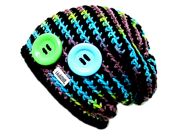 ༺♥༻VLNA- ČEPICE / HUČKA S KNOFLÍKY༺♥༻1162