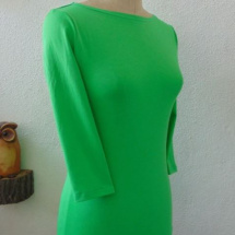 Tričko s 3/4 rukávem - barva zelená (bavlna)