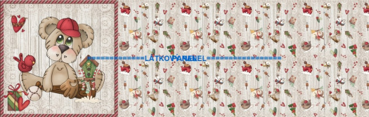 Panel - varianta bavlna,úplet či letní softshell  50x145cm/úplet 157cm, 139cm soft   224-34