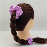 Dárková sada fialová - 6 scrunchies