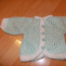 Háčkovaný svetřík pro miminko