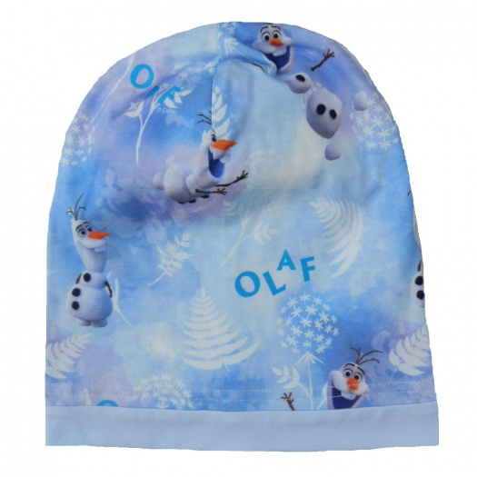 čepice Olaf s bledě modrou bavlnou