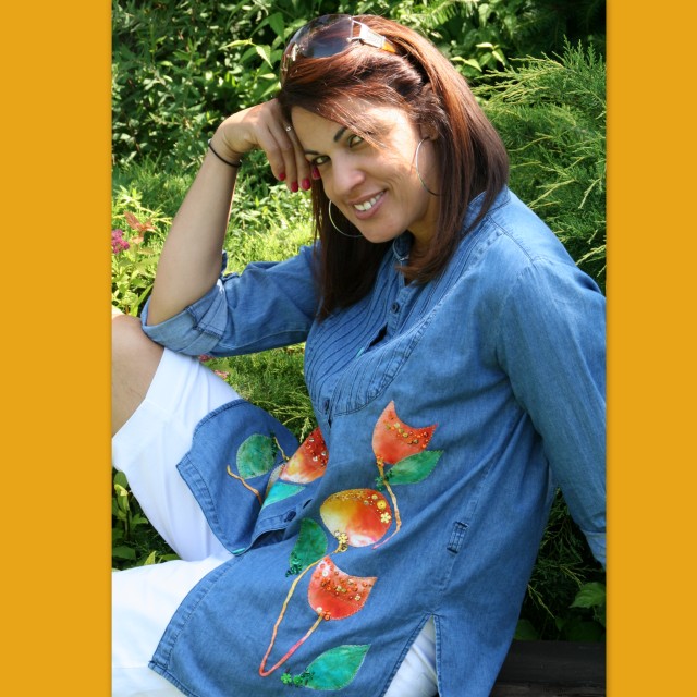 Veselá džínová oranž