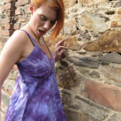 Šaty fialová batika