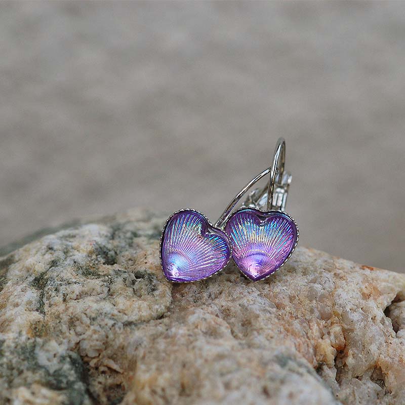 Srdeční klapky fialově měňavé