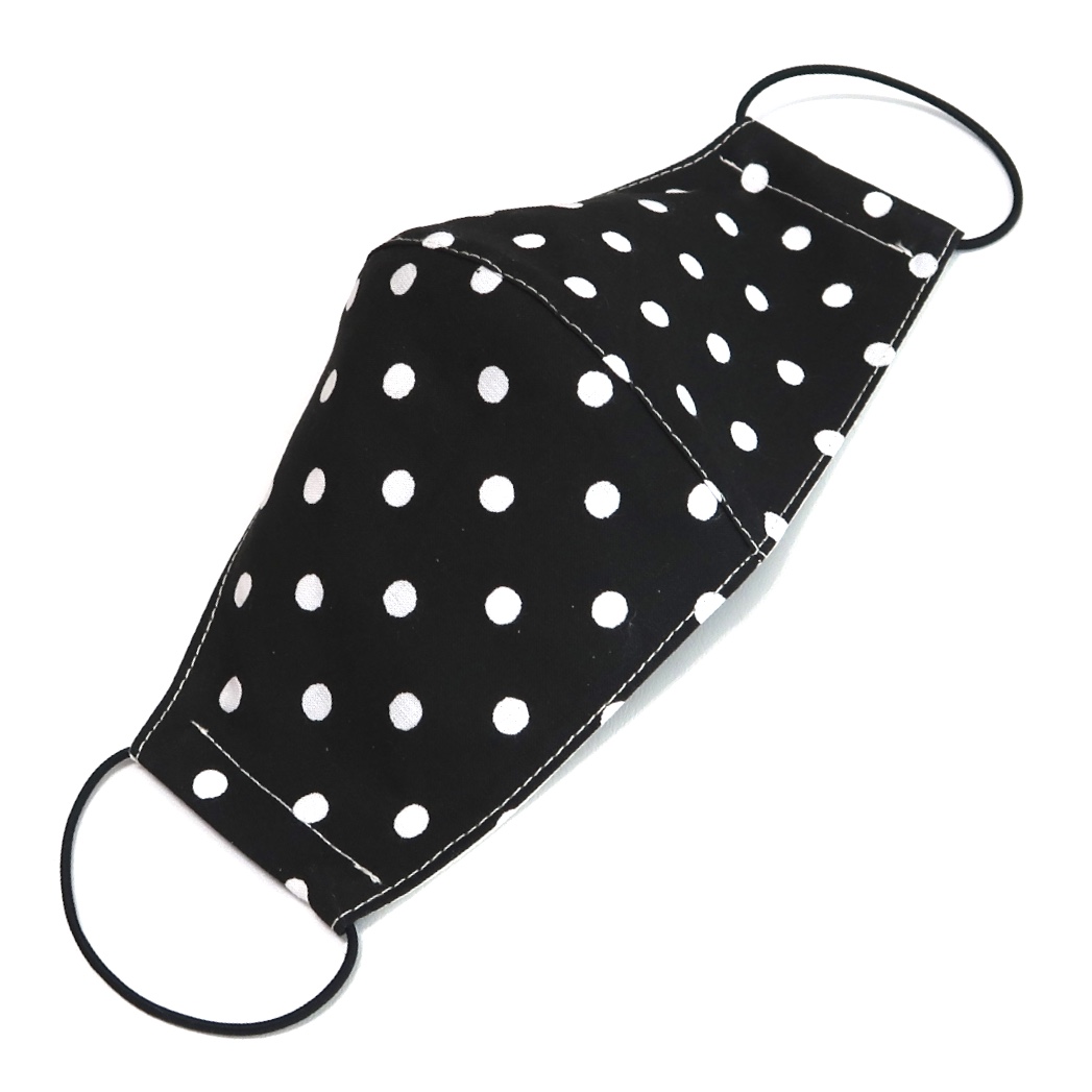 PUNTÍKY -  textilní rouška