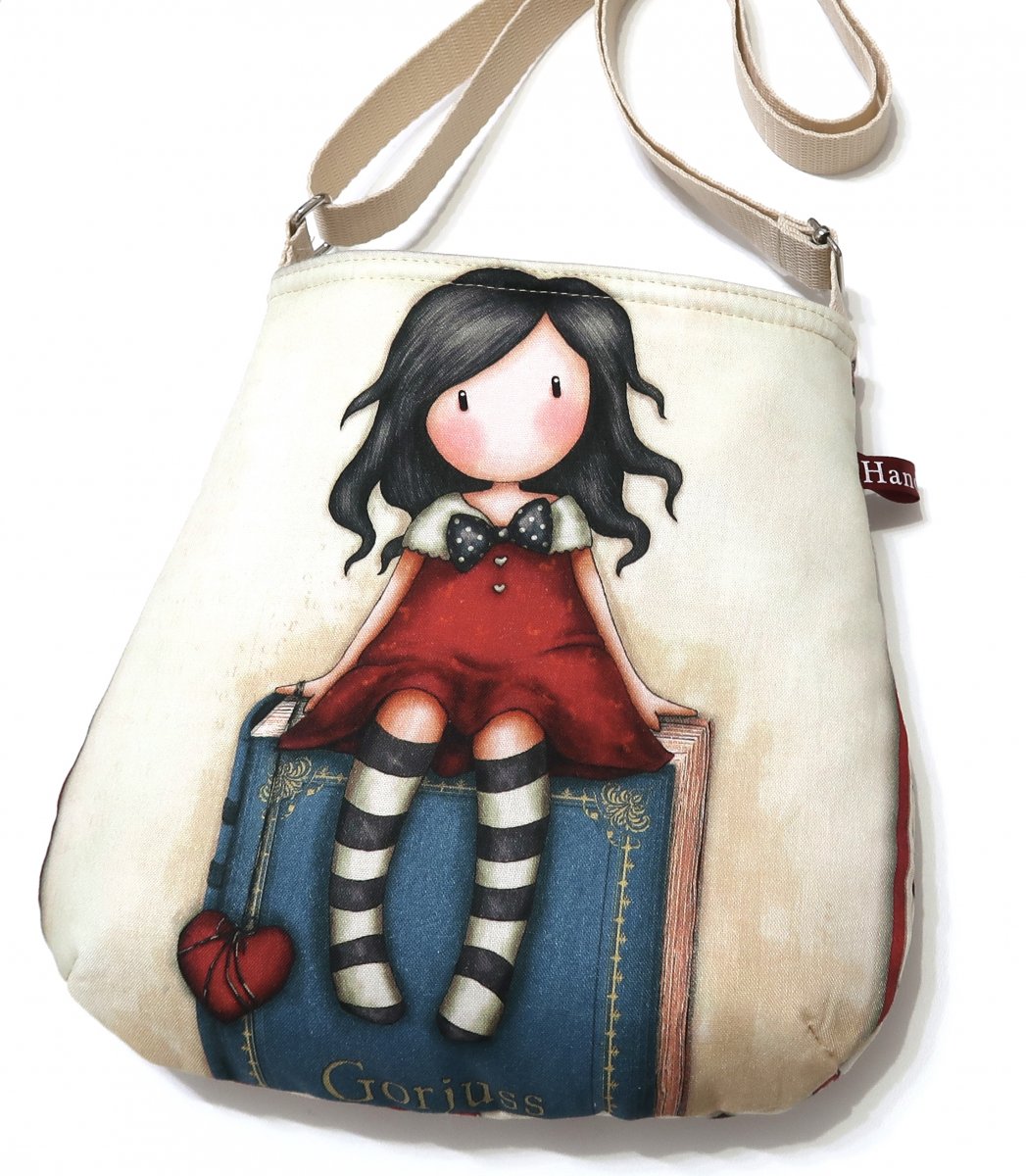 PANENKA S KNIHOU  - dětská kabelka