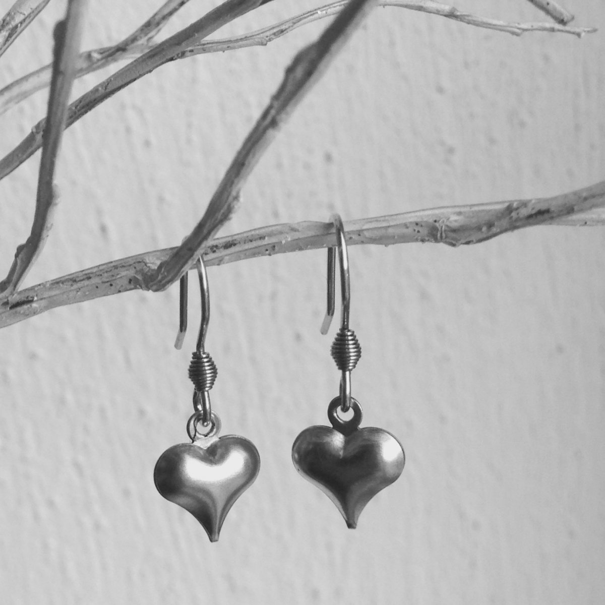 Náušnice se srdíčkem 2