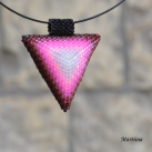 Duhový trojúhelník II. náhrdelník s náušnicemi