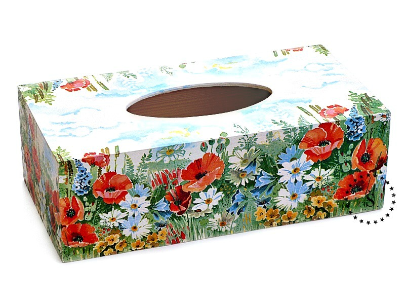 krabička - box na kapesníky