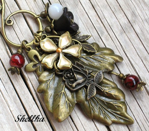 Náhrdelník,,MEADOW FLOWERS,, VIII.