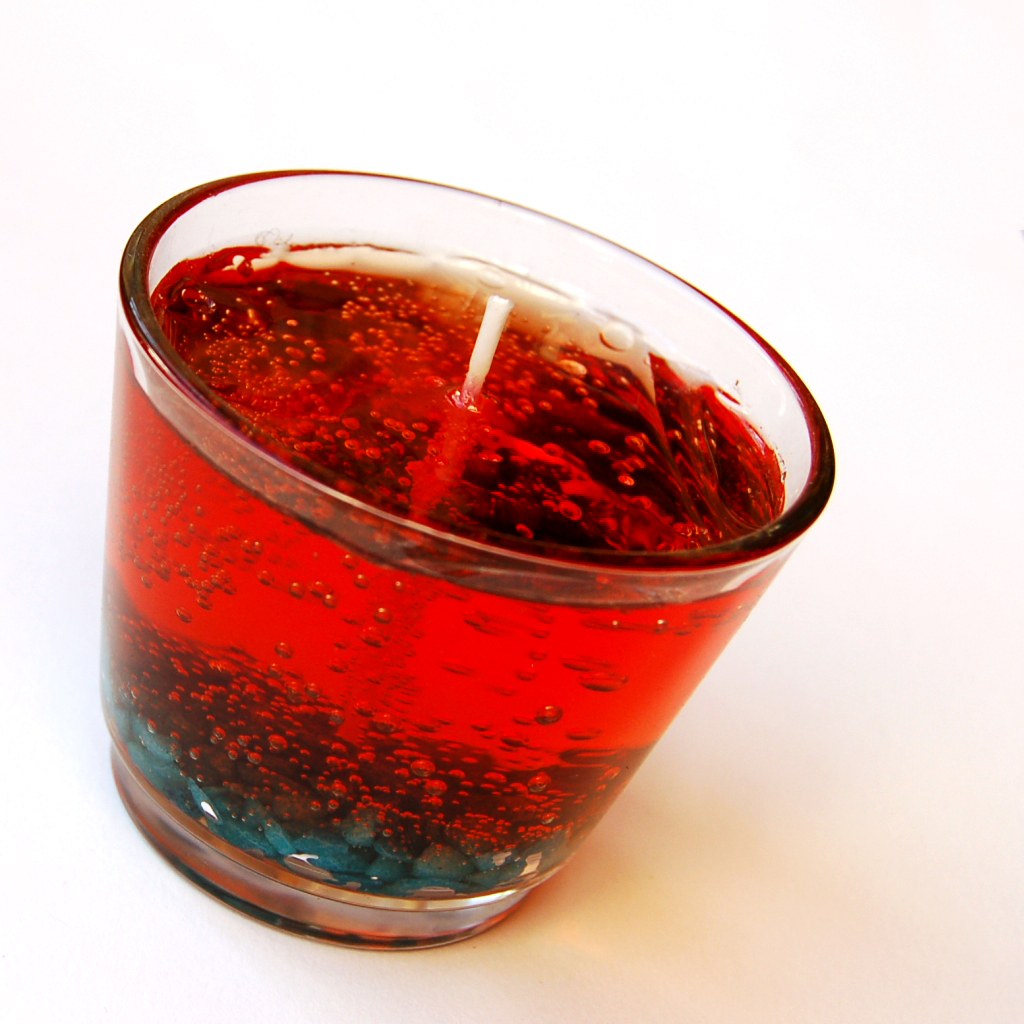 Gelová svíčka Vanilka 1